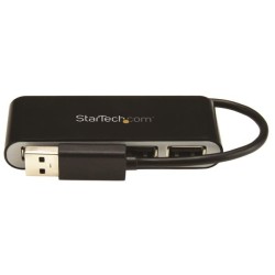 StarTech.com Hub USB 2.0 portable à 4 ports avec câble inté | JDB-Info