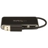 StarTech.com Hub USB 2.0 portable à 4 ports avec câble inté | JDB-Info