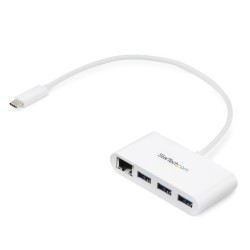 StarTech.com USB C vers Ethernet avec hub USB à 3 ports - B | JDB-Info