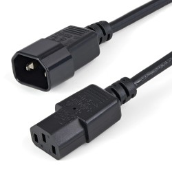 StarTech.com Rallonge Électrique de 1m, C14 à C13, 10A 125V | JDB-Info
