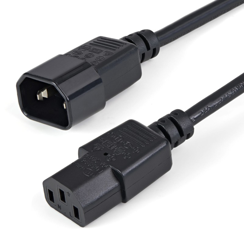 StarTech.com Rallonge Électrique de 1m, C14 à C13, 10A 125V | JDB-Info