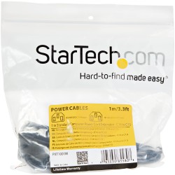 StarTech.com Rallonge Électrique de 1m, C14 à C13, 10A 125V | JDB-Info