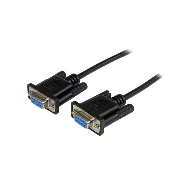StarTech.com Câble null modem série DB9 RS232 de 1m - Cordo | JDB-Info