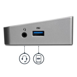 StarTech.com Station d'Accueil USB 3.0 à 3 Écrans avec 2x 4 | JDB-Info