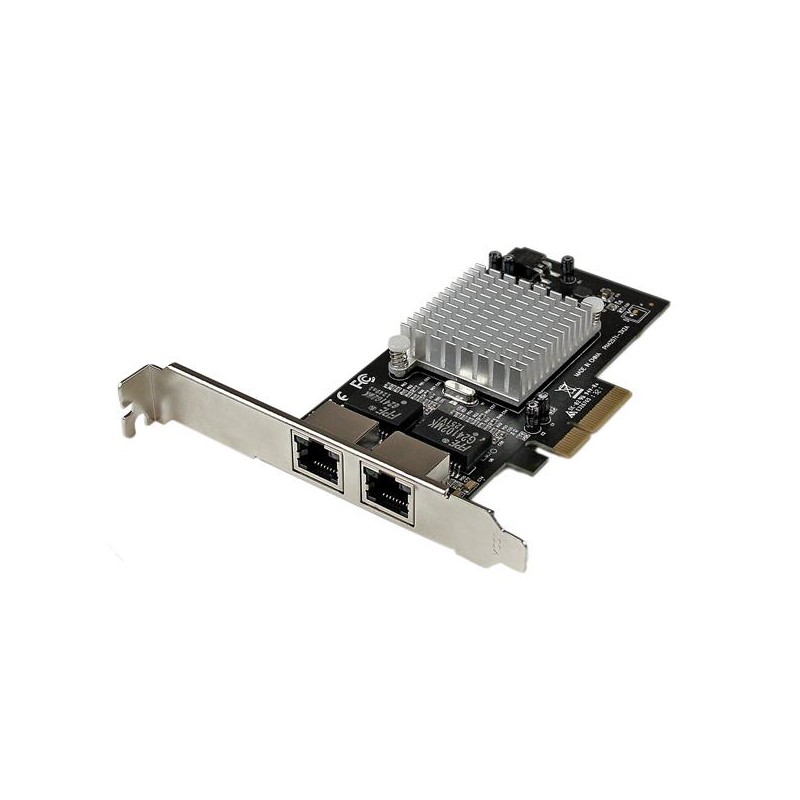 StarTech.com Carte Réseau PCI Express 2 Ports Gigabit Ethernet 10/100/1000 avec Chipset Intel i350