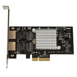 StarTech.com Carte Réseau PCI Express 2 Ports Gigabit Ether | JDB-Info