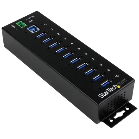 StarTech.com Hub USB 3.0 (5Gbps) industriel à 10 ports avec | JDB-Info