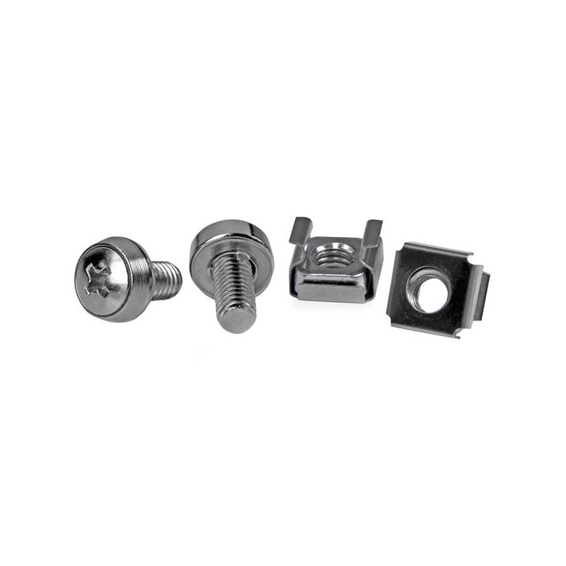 StarTech.com Lot de 50 Vis M6 de 12mm, Écrous Cage à Trou C | JDB-Info