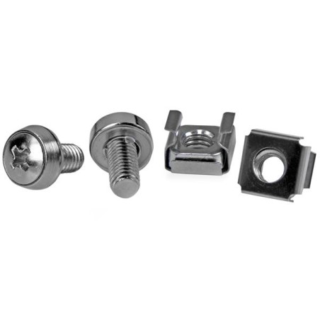 StarTech.com Lot de 50 Vis M6 de 12mm, Écrous Cage à Trou C | JDB-Info