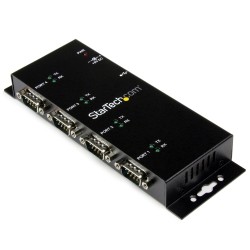 StarTech.com Hub adaptateur USB vers série DB9 RS232 4 port | JDB-Info