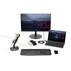 StarTech.com Hub adaptateur USB vers série DB9 RS232 4 port | JDB-Info