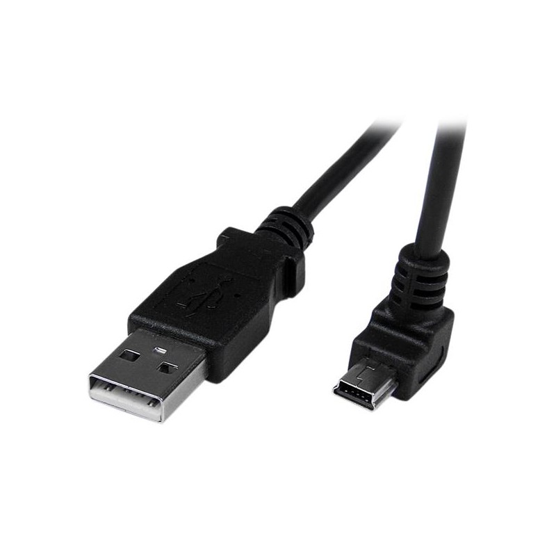 StarTech.com Câble Mini USB 2 m - A vers Mini B coudé 90° v | JDB-Info