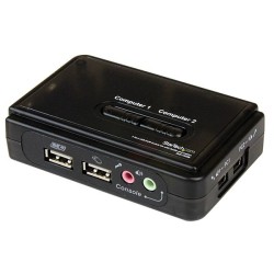 StarTech.com Kit commutateur KVM USB VGA à 2 ports avec aud | JDB-Info