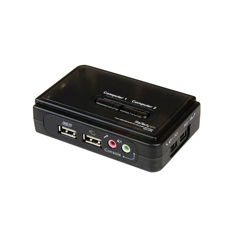 StarTech.com Kit commutateur KVM USB VGA à 2 ports avec aud | JDB-Info