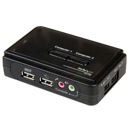 StarTech.com Kit commutateur KVM USB VGA à 2 ports avec aud | JDB-Info