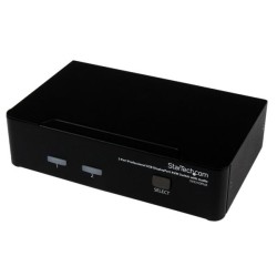 StarTech.com Commutateur KVM 2 Ports DisplayPort, USB et Au | JDB-Info