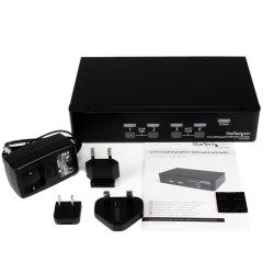 StarTech.com Switch KVM DisplayPort à 4 ports - Hub USB et | JDB-Info