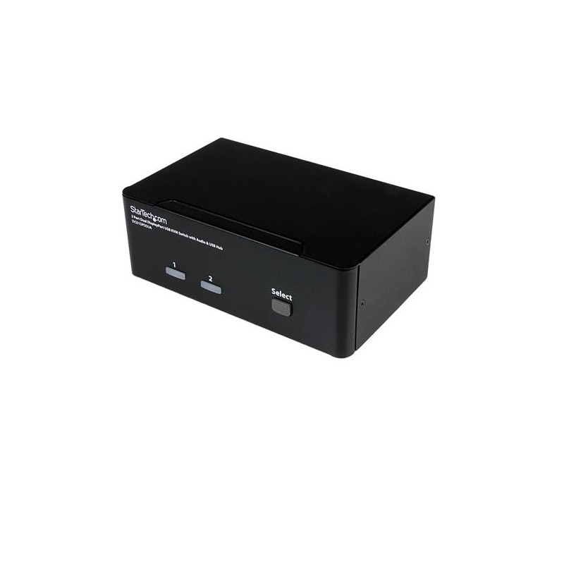 StarTech.com Commutateur KVM 2 ports DisplayPort, USB et au | JDB-Info