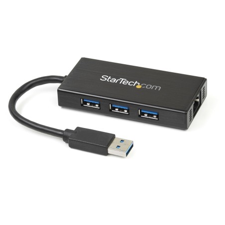 StarTech.com Hub USB 3.0 portable à 3 ports avec câble inté | JDB-Info