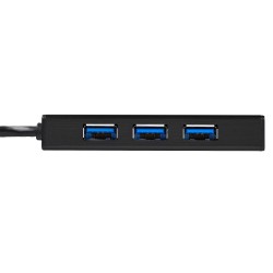 StarTech.com Hub USB 3.0 portable à 3 ports avec câble inté | JDB-Info