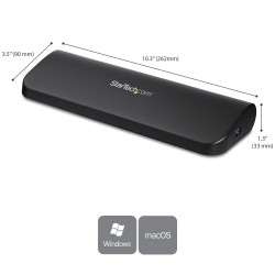 StarTech.com Station d'Accueil pour PC Portable USB 3.0 à D | JDB-Info