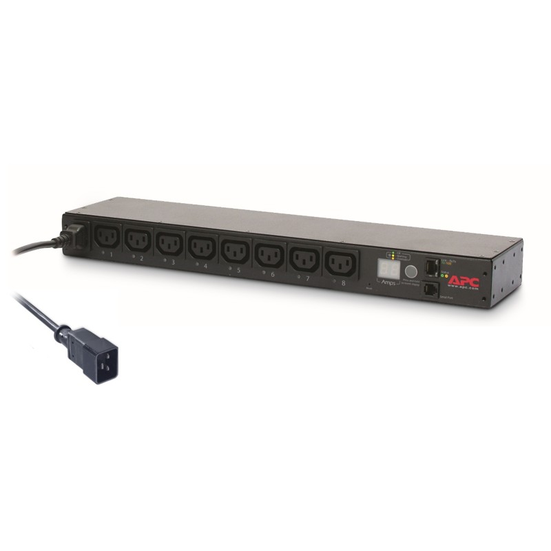 APC Netshelter - Bandeau de prises commutées rackable - 1U | JDB-Info