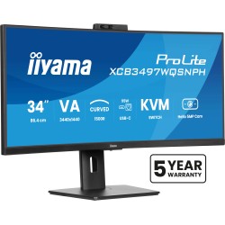 iiyama ProLite XCB3497WQSNPH-B1 écran plat de PC 86,4 cm (3 | JDB-Info
