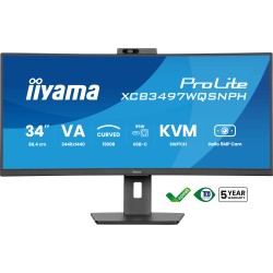 iiyama ProLite XCB3497WQSNPH-B1 écran plat de PC 86,4 cm (3 | JDB-Info