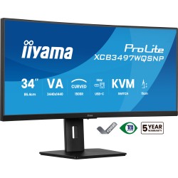 iiyama ProLite XCB3497WQSNP-B1 écran plat de PC 86,4 cm (34 | JDB-Info