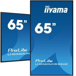 iiyama LH6560UHS-B2AG Écran d'affichage dynamique Carte A n | JDB-Info