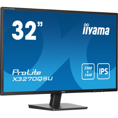 iiyama ProLite X3270QSU-B1 écran plat de PC 80 cm (31.5") 2 | JDB-Info