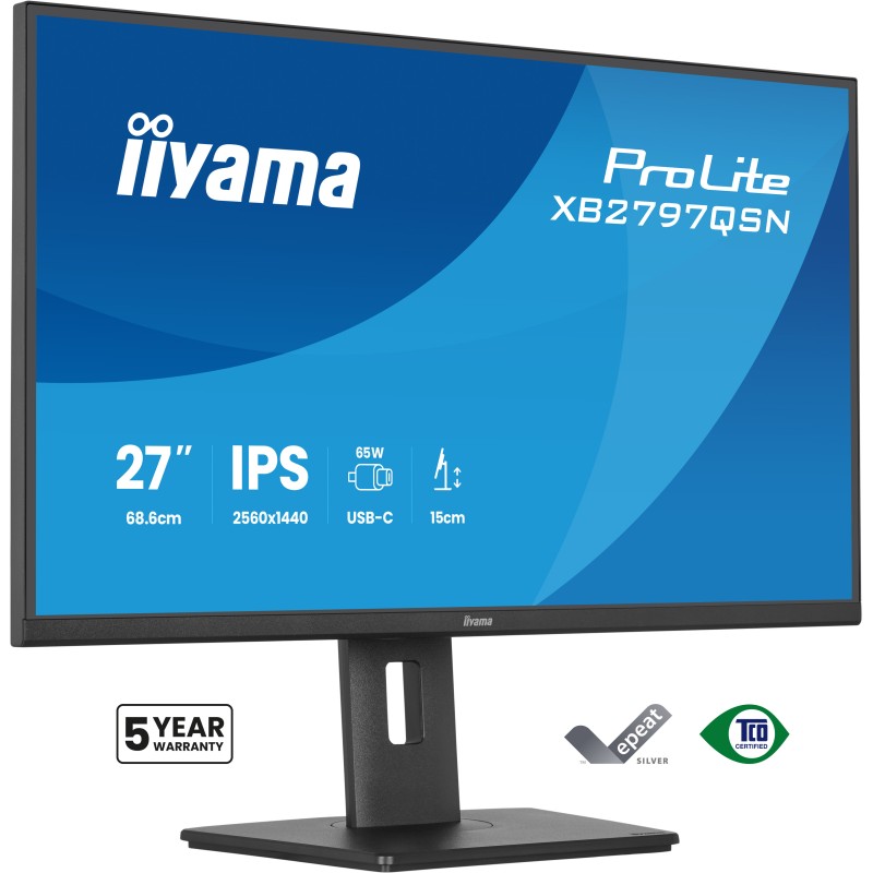 iiyama ProLite XB2797QSN-B1 écran plat de PC 68,6 cm (27") | JDB-Info