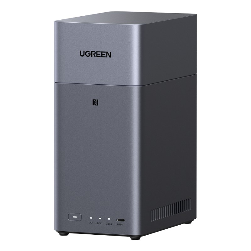 Ugreen DH2300 NAS Mini Tower 4 Go Gris | JDB-Info