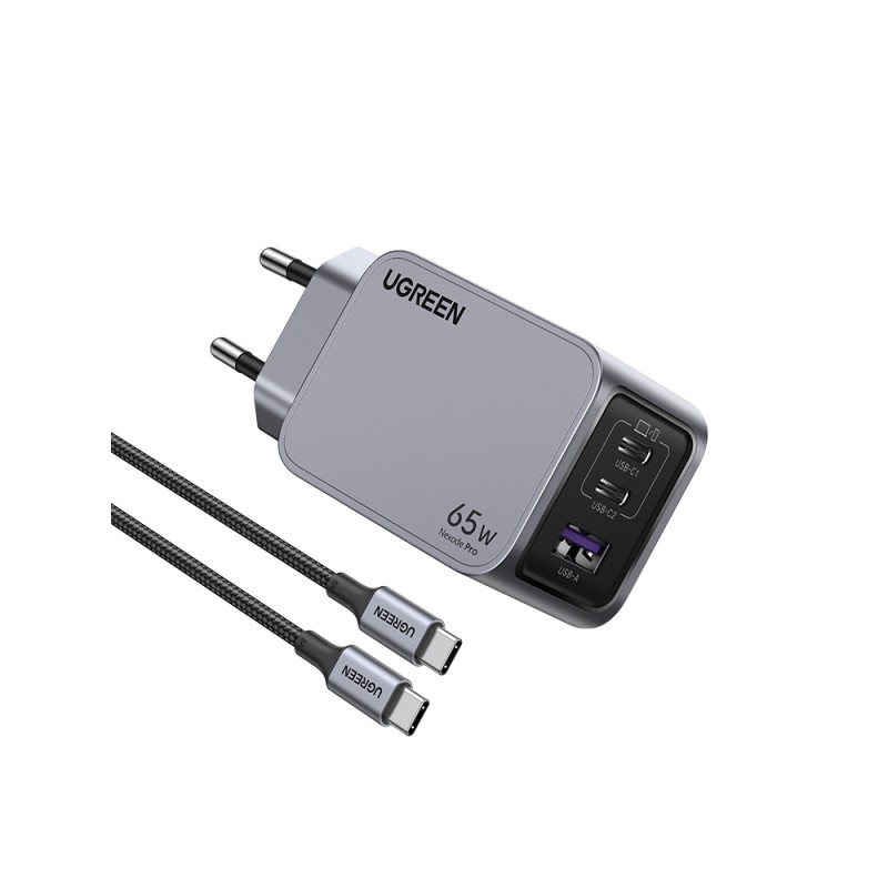 Ugreen 25871 chargeur d'appareils mobiles Universel Gris Se | JDB-Info