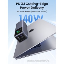 Ugreen 25000mAh 200W Fast Charging Powerbank Gris | JDB-Info