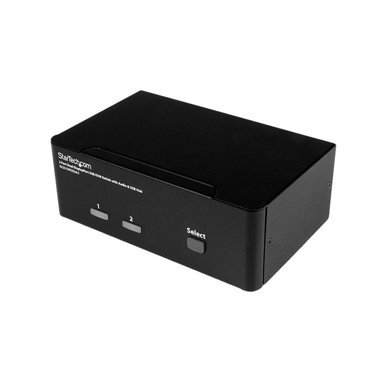 StarTech.com Switch KVM DisplayPort double affichage à 2 po | JDB-Info
