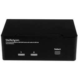 StarTech.com Switch KVM DisplayPort double affichage à 2 po | JDB-Info