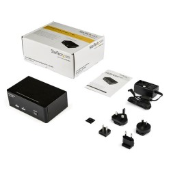 StarTech.com Switch KVM DisplayPort double affichage à 2 po | JDB-Info