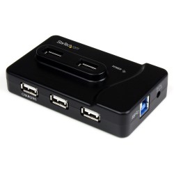 StarTech.com Hub combiné USB 3.0/2.0 6 ports avec port de c | JDB-Info