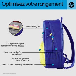HP Sac à dos Campus (bleu) | JDB-Info