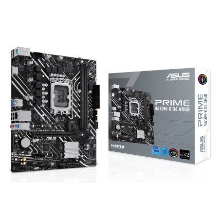 ASUS PRIME H610M-K D4 ARGB Intel H610 LGA 1700 micro ATX | JDB-Info