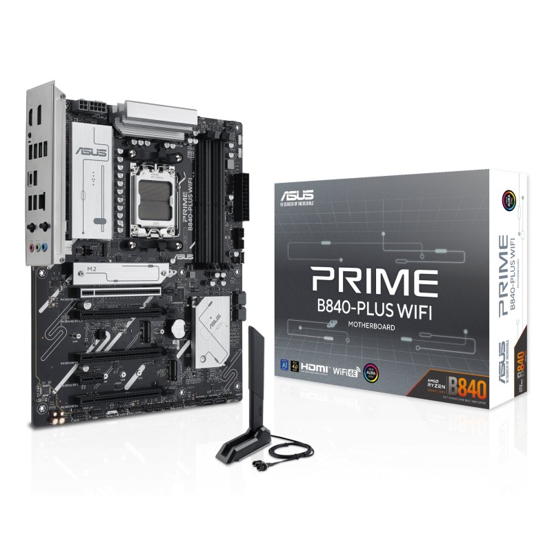ASUS PRIME B840-PLUS WIFI AMD B840 Emplacement AM5 ATX | JDB-Info