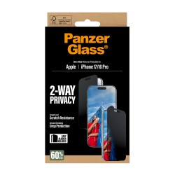 PanzerGlass ® 2-Way Privacy Screen Protector iPhone 17 | iP | JDB-Info