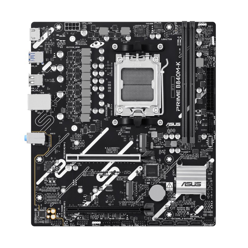ASUS PRIME B840M-K AMD B840 Emplacement AM5 micro ATX | JDB-Info