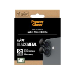 PanzerGlass ® Hoops® Camera Lens Protector Black iPhone 17 | JDB-Info