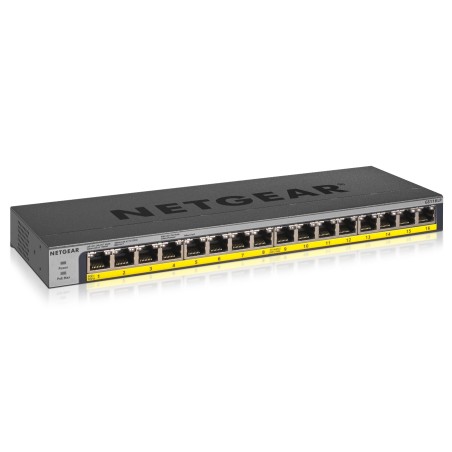 NETGEAR GS116LP Non-géré Gigabit Ethernet (10/100/1000) Con | JDB-Info