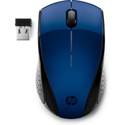 HP Souris sans fil 220 (Bleue lumière) | JDB-Info