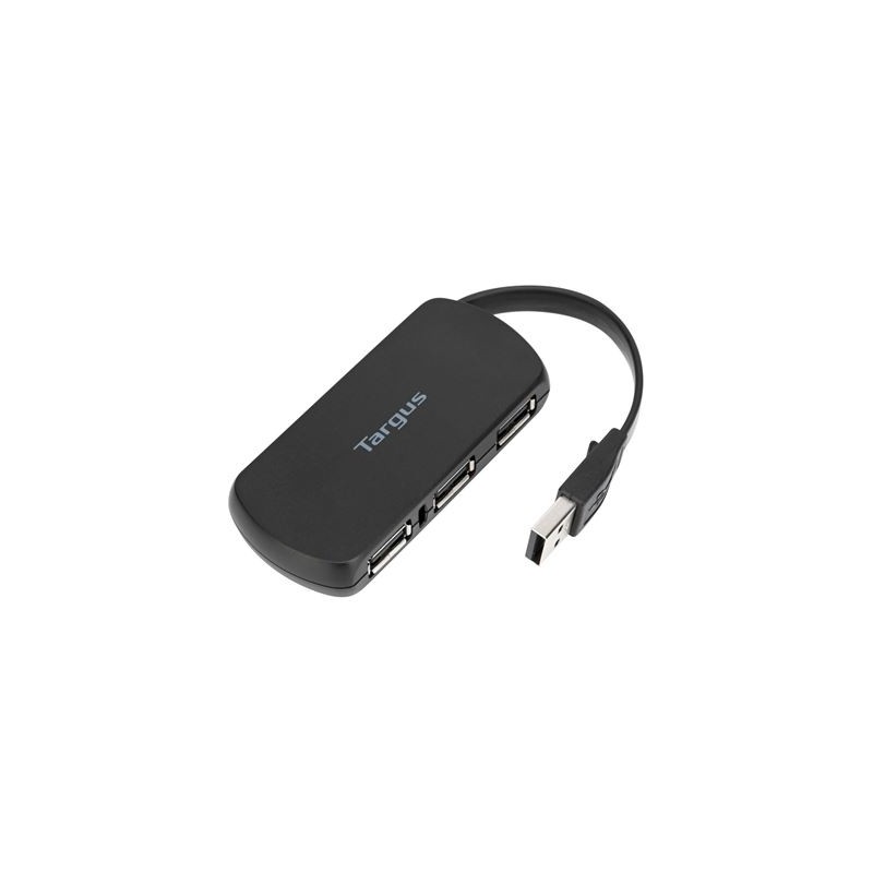 Targus ACH114EU hub & concentrateur USB 2.0 480 Mbit/s Noir | JDB-Info