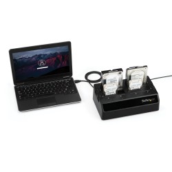 STARTECH USB 3.0 TO 4-BAY HDD DOCK W/ UA
