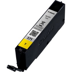 Canon Cartouche d'encre jaune CLI-571Y | JDB-Info